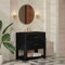 James Martin Vanities Lucian 36" Single Vanity, Carbon Oak, w/ 3 CM Phantome Eclos Widespread Top D704-V36-CBO-WPHT - alternate 2