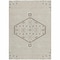 Homeroots 3' X 5' Beige Brown And Ivory Oriental Washable Indoor Outdoor Area Rug 598166 - alternate 2
