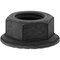 Auveco Spin Lock Nut withSerrations 1/2-13 Thread 1 1/32in O.D, 50PK 24054 - alternate 1