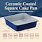 Bakken-Swiss Square Cake Pan, Aluminized Steel, Ceramic Non-Stick, Non-Toxic, Heavy-Duty, Ideal Size SBKCRSTBKBULPAN - alternate 3