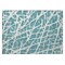Homeroots 2' X 3' Teal Abstract Washable Non Skid Indoor Outdoor Area Rug 559325 - alternate 2