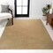 Jonathan Y Twyla Classic Solid Low-Pile Machine-Washable Yellow 8 ft. x 10 ft. Area Rug WSH300G-8 - alternate 2