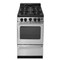 Premier Gas Range, 4 Sealed Burners, 20 inW x 37.5 inH x 24.5 inD, 2.4 cu. ft., Stainless Steel 805781 - alternate 2