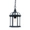 Homeroots Matte Black Cage Hanging Light 398008 - alternate 1