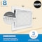Simply 29.5x36x1 Merv 8, Pleated Air Filter, High Capacity, 6PK S-08-06-295361 - alternate 3