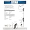 Klein Electronics Star 1-Wire Surveillance Earpiece with Kenwood K1 Connector, Braided Cable STAR-K1-BR - alternate 2