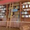 Quiet Glide 9.92 ft. Red Oak Contemporary Wheel Bronze Rolling Hook Removable Ladder, 12 ft. Rail QG.540-10RO-12-H.07 - alternate 1