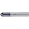 Pferd PFERD Deburring End Mill, 6 flutes, 90Deg 3/8'' Dia, 3/16'' APMX, 3-1/2'' OAL, cylindrical shank 23003022 - alternate 1