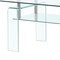 Homeroots 39" Clear Glass Coffee Table With Shelf 635700 - alternate 2
