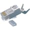 Platinum Tools RJ45 CAT6A 10 GIG SHIELDED CONNECTOR, W/LINER. 10/CLAMSHELL. 106193C - alternate 2