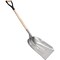 Marshalltown Scoop Shovel, Lightweight Aluminum Square End Blades, 30 Wood Handle with D-Grip Handle ALSCD - alternate 3