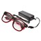 Elegani Pink LED Glow Glasses - Light Up Party Eyewear for Festivals, Birthdays & Night Events PH-GLW-GLS-PNK - alternate 2