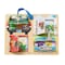 Melissa & Doug Lock & Latch Board, Wooden Educational Toy 9540 - alternate 1