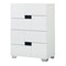 Homeroots 44" Superb White High Gloss Chest 329642 - alternate 2