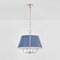 Hudson Valley Lighting Cambridge 4 Light Chandelier in Polished Nickel/Soft French Blue by Mark D. Sikes MDS120-PN/FBL - alternate 2