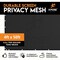 Xpose Safety Privacy Fence Screen 4ft x 50ft, Black, Pack of 3, 3PK PS-450BK-3-X-S - alternate 2