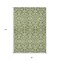 Homeroots 8' X 10' Olive Green And Ivory Damask Washable Indoor Outdoor Area Rug 595178 - alternate 2