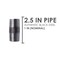 Ace Trading - Nipple 1 in. MIP each X 1 in. D MIP Black Steel 2-1/2 in. L Nipple 300UP1X212 - alternate 6