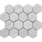 Apollo Tile White 11x12 Bianco Carrara Marble Honed Floor and Wall Mosaic Tile 4.49 sqft/case, 5PK APLKB88G06HA - alternate 2