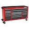 Proto 550 Series Rolling Tool Cabinet, 16 Drawer, Red/Gray, 67 in W x 25-1/4 in D x 41 in H J556741B-16SGPD - alternate 1