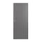 Fortis Doors Steel Door, Universal/Reversible, 80 in H, 42 in W, Galvanized Steel, Type: Single Door 18GHFVST4280C - alternate 1
