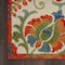 Homeroots 8' Ivory Orange Blue And Green Floral Indoor Outdoor Runner Rug 548049 - alternate 3