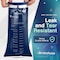 Fifthpulse Emesis Bags Medical Grade, Leak Resistant and Individually Wrapped 1000ml, Navy Blue, 20PK FMN100644 - alternate 2
