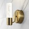 Jonathan Y Bolha 5.5" 1-Light Minimalist Modern Bubble Acrylic/Iron Integrated LED Vanity Light, Brass Gold JYL7222B - alternate 2
