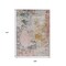 Homeroots 9' X 12' Pink Charcoal And Copper Abstract Washable Indoor Outdoor Area Rug 630805 - alternate 2
