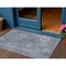 Homeroots 3' X 5' Blue And Gray Abstract Washable Indoor Outdoor Area Rug 615500 - alternate 1