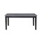 Homeroots 66" Dark Gray Faux Marble and Wood Dining Table 564897 - alternate 3