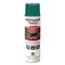 Rust-Oleum IC M1600 System Solvent-Based Precision Line Marking Paint, Flat Green, 17 oz Aerosol Can, 12PK 1634838V - alternate 1
