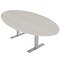 Skutchi Designs 4 Person Conference Table With Power Unit | 7' Oval Table | Harmony Series HAR-OVL-48X84-T-K458-NA - alternate 1