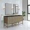 James Martin Vanities Emmeline 72" Double Vanity, Pebble Oak, w/ 3 CM Phantome Eclos Top D100-V72-PBO-3PHT - alternate 3