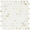 Daltile Uptown Glass 1in Hexagon Mosaic, 16.92 SQFT Per Carton, 18PK UP241HEXMS1P - alternate 4
