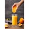 Smarty Had A Party 35 oz. Clear Large Disposable Plastic Wine Carafes with Lids (12 Carafes), 12PK 2685-CASE - alternate 3