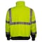 Reflective Apparel ANSI Type R Class 3 Sweatshirt with Removable Hood, Systems Gear 602ST-LB-2X - alternate 4