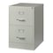 Hirsh 18" W 2 Drawer Vertical File Cabinet, Light Gray, Legal 14414 - alternate 3