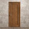 Sartodoors Interior Solid French Door 42 x 96 inches, Ego 5006 Cognac Oak Veneer, Single Regular Panel Frame EGO5006ID-DKO-4296 - alternate 3