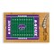 Picnic Time Family Of Brands NCAA Kansas State Wildcats Football Field Icon Glass Top Cutting Board & Knife Set 910-00-505-254-0 - alternate 1