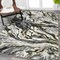 Jonathan Y Swirl Marbled Abstract Black/Yellow 8 ft. x 10 ft. Area Rug SOR203D-8 - alternate 3
