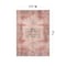 World Rug Gallery Vintage Bohemian Machine Washable Non Slip Area Rug 3 ft 3 in x 5 Multi 6024MULTI3X5 - alternate 4
