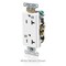 Leviton DuplexReceptacle, 20A, Gray, 125V, Indstrial WDR20-GY - alternate 2