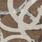 Homeroots 3' X 5' Brown Beige And Gray Abstract Washable Indoor Outdoor Area Rug 599112 - alternate 1