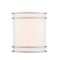 Westinghouse Hatboro 1-Light, 15W LED Indoor Wall Fixture, Color Temp Selection, Brushed Nickel, Frosted Acrylic 6135500 - alternate 2