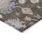 Homeroots 3' X 5' Chocolate Beige And Blue Floral Washable Indoor Outdoor Area Rug 606146 - alternate 7