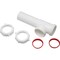 Keeney Mfg 1-1/2'' White Polypropylene End Outlet Tee 125WK - alternate 1