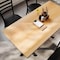 Flash Furniture Bennett 30 in x 60 in Solid Wood Indoor Tabletop in Natural with 22 in x 22 in Dining Height GSF-REC3060-NAT-T2222-GG - alternate 2