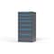 Strong Hold 7 drawer cabinet - (3x 5ft, 2x 7ft, 2x 9ft) - Blue accents - Keyed Alike S3060-PPAAS-0702FS - alternate 3