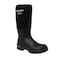Dryshod Mudcat Rugged Knee High Work Boot, Black, Lightweight, Rubber, Mens Size 11 MDC-MH-BK-011 - alternate 1